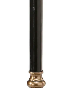ABBEY Lampfot 40cm Svart/Antikmässing