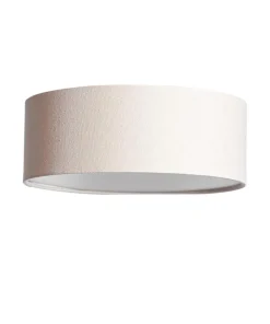 ABBIE Plafond Rund 38cm Beige/Linne