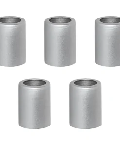 ACCESSORIZE Ljusmanschett 5-pack 2,7cm Silver