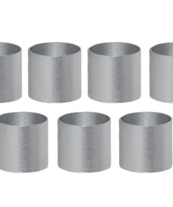 ACCESSORIZE Ljusmanschett 7-pack 2,2cm Silver