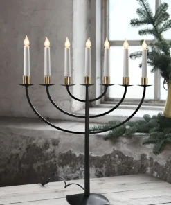 ACCESSORIZE Ljusmanschett 7-pack Mässinghylsa