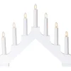 ADA Ljusstake 7L 37,5cm Vit