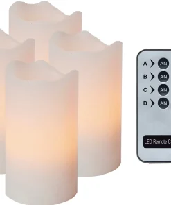 Advent LED Blockljus 4-pack Vit