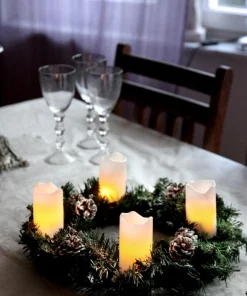 Advent LED Blockljus 4-pack Vit