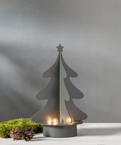 AFTON Ljusstake Gran 31cm Grön
