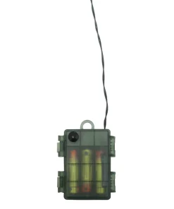 ALASKA Batteridriven Krans Sensor 38cm 20LED IP44 Grön