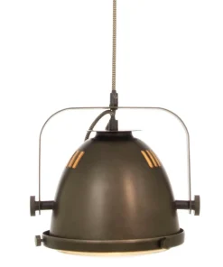 ALASKA Taklampa 26cm Järngrå