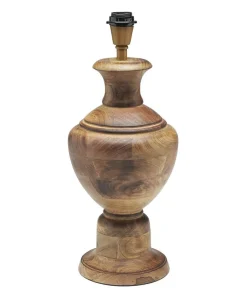 ALMA Lampfot E27 48cm Mangoträ Brun