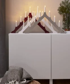 ALMA Ljusstake 40CM Beige