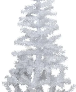 ALVIK Julgran 150cm 80LED Vitt/Vit IP44