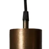 AMPLE Fönsterlampa 7cm Beaten Guld