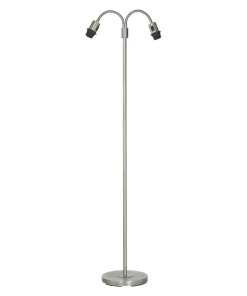 AMY Golvlampa Flex 2-Arm 150cm Krom