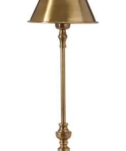ANDREA Lampfot 43cm Antikmässing