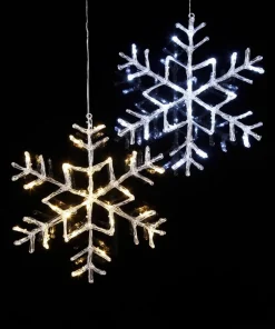 ANTARCTICA Snöflinga 40cm 24LED IP44 Kallvit