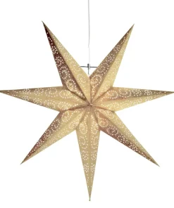 Antique Pappersstjärna 60cm Guld
