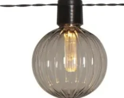 ARCHY Ljusslinga 3,6m 10LED Svart/Rökfärgad