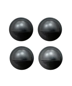 ARIES Decklight 4-Pack 3,5cm 12V Svart IP65