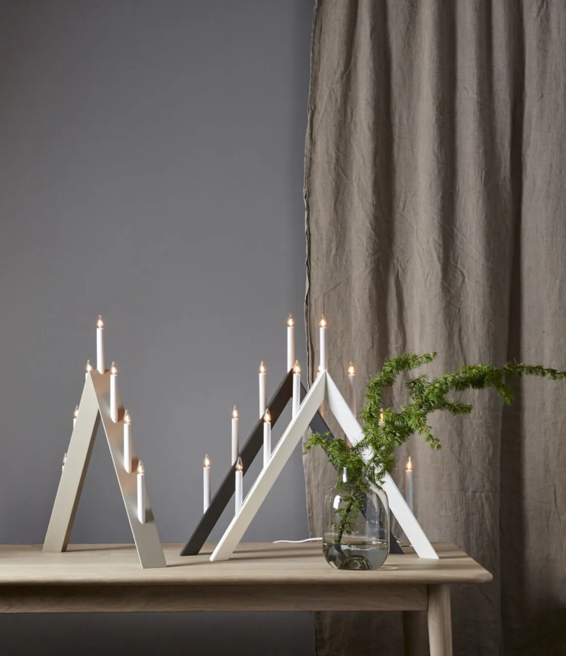 ARROW Ljusstake 64,5cm Beige