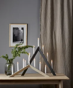 ARROW Ljusstake 64,5cm Grå