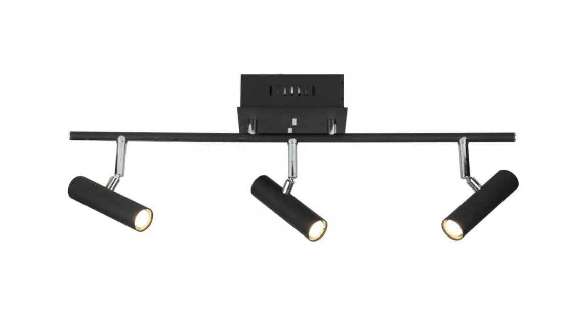 ARTIC Takspot Rak 3L Dimbar 66cm Svart/Stål
