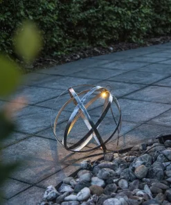 ASTRI Solcellsdekoration 30cm Silver IP44