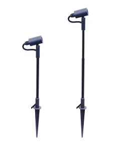 ASTRO Trädgårdsspot 31-44cm 12V Mörkgrå IP44