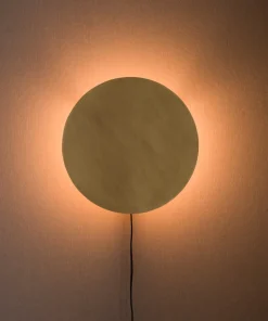 ATMOSPHERE FULLMOON Vägglampa 25cm Pale Gold