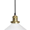 AUGUST Fönsterlampa 24.5cm Opalvit