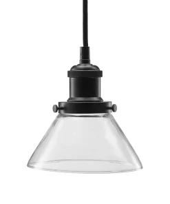AUGUST Fönsterlampa 15cm Svart/Klar