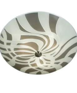 BAND Plafond 42cm Grå, Vit