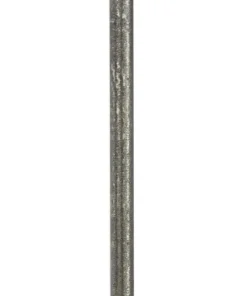 BASE Lampfot 45cm Beaten Silver