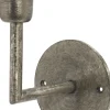BASE Vägglampa 13cm Beaten Silver