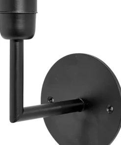 BASE Vägglampa 13cm Mattsvart