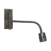 BASE Vägglampa 34cm Rustik Silver