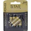 BATTERI 6-Pack AAA 1,5V Power Alkaline