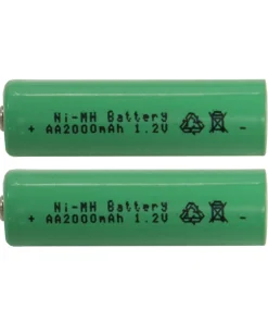 BATTERI 2-Pack Laddbart AA 1,2V 2000mAh Ni-MH
