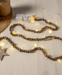 BEADY Ljusslinga 150cm 20LED Brun