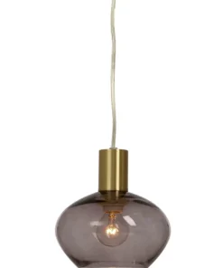 BELL Fönsterlampa 16cm Matt Mässing/Rök
