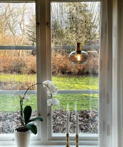 BELL Fönsterlampa 16cm Matt Mässing/Rök