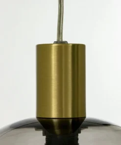BELL Fönsterlampa 16cm Matt Mässing/Rök