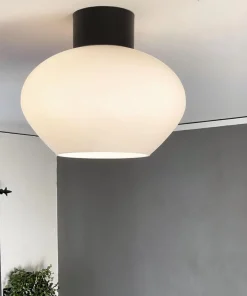 BELL Plafond Stor 35cm Svart/Opalvit