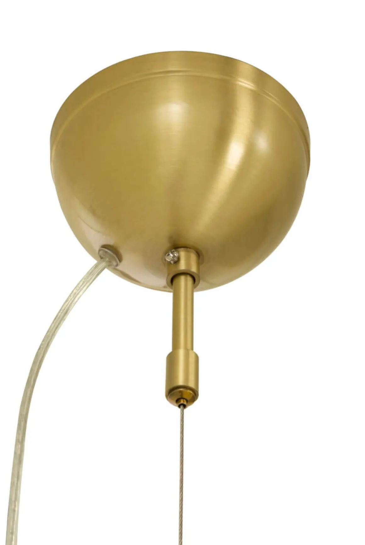 BELL Taklampa 4:a 47cm Matt Mässing/Rök