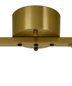 BELL Taklampa 3:a Rak 70cm Matt Mässing/Rök
