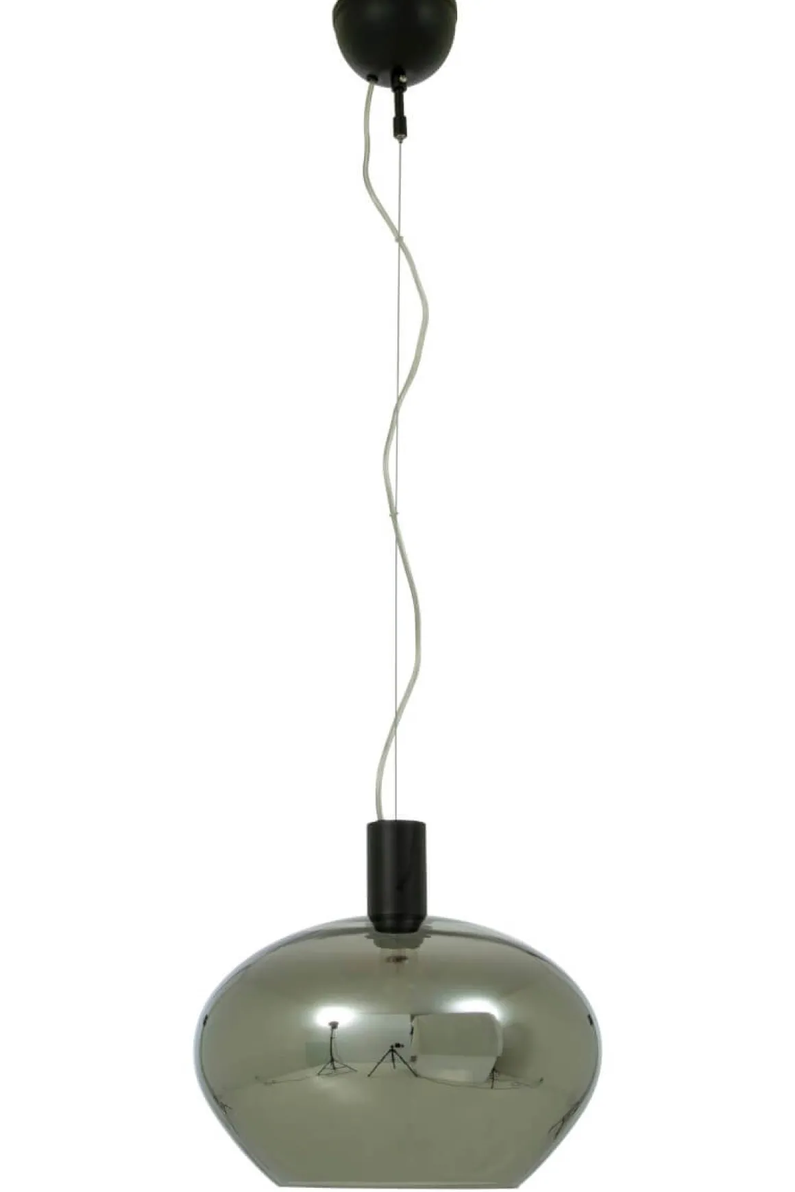 BELL Taklampa 35cm Svart/Rökgrå