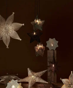 BETHEL STAR Adventsstjärna 58cm Natur Rotting