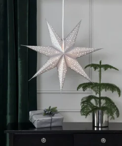 BLINKA Pappersstjärna 62cm Silver