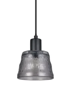 BONNIE Fönsterlampa 13cm Svart/Rökfärgad