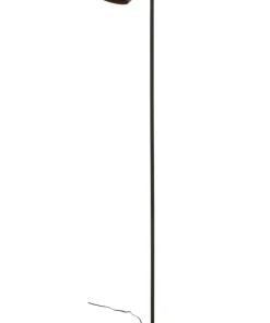 BOW Golvlampa 1L 147,5cm Svart/Matt Mässing