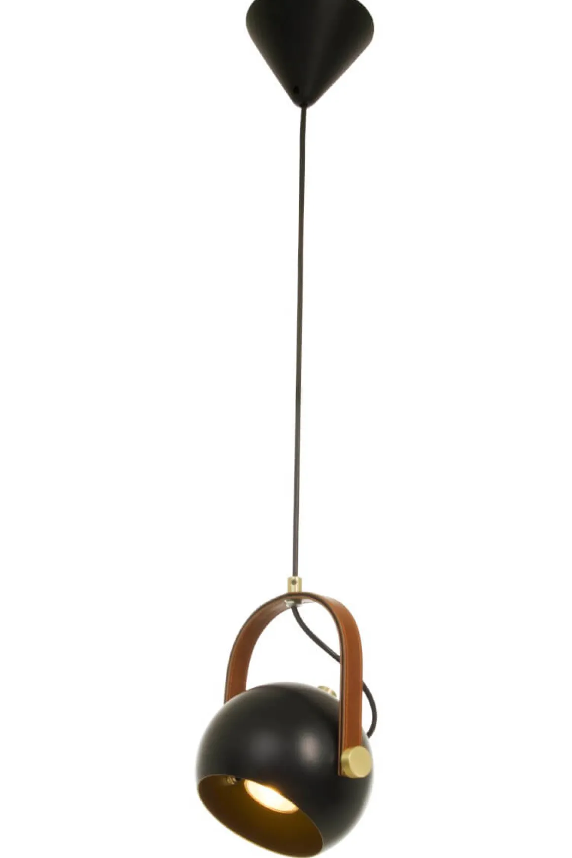 BOW Takpendel 18,5cm Svart/Matt Mässing