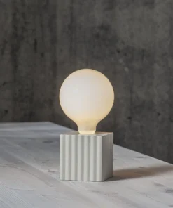 BOX Lampfot E27 10cm Beige